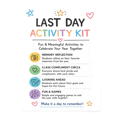Last Day Activity Kit