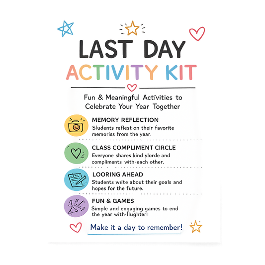 Last Day Activity Kit